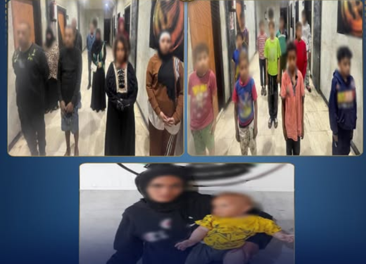 ضبط 10 متهمين لاستغلال 12 طفلًا في أعمال التسول والإلحاح